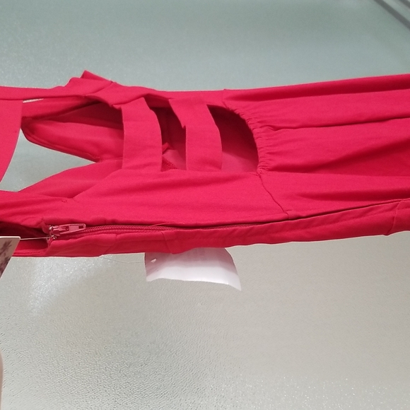 NWT Red Cocktail Dress - Picture 5 of 5
